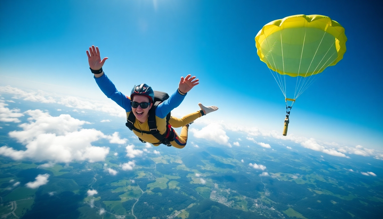 Zaživi adrenalin: Skok s padalom v tandemu za pogumne primerke